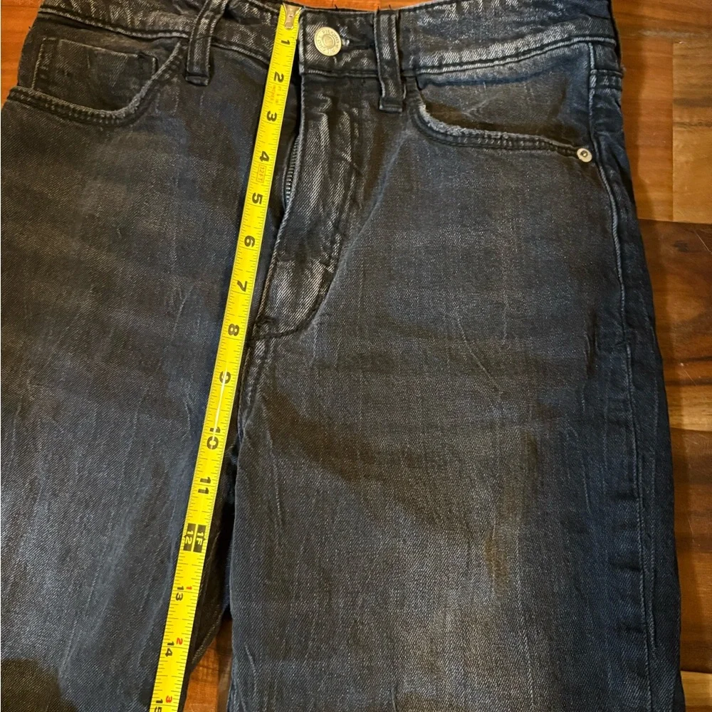 Anthropologie Dark Denim Jean‎ Shorts (13) - Picture 3 of 7